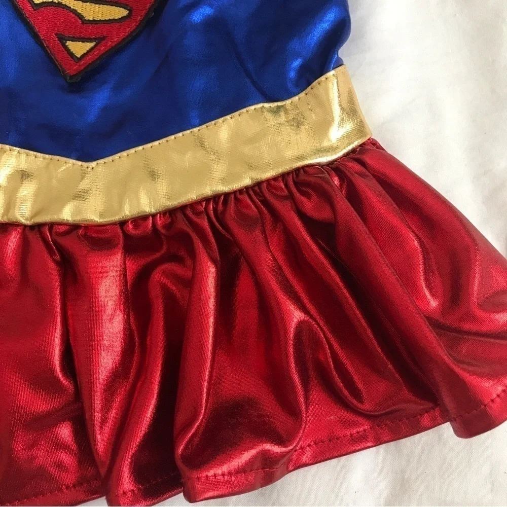 Rubies pet Superman /superwoman costume